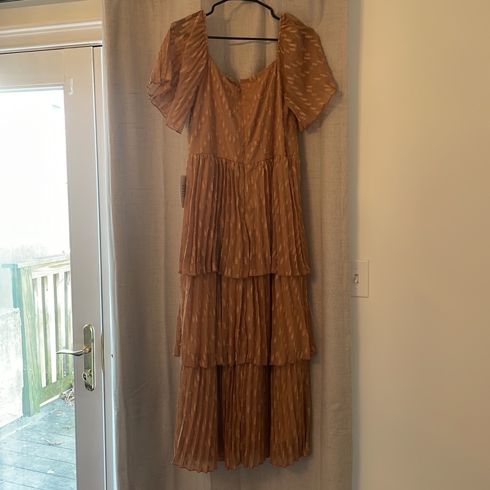 Bohme Tiered Hallie Midi Dress Size XL NWT - Picture 9 of 10